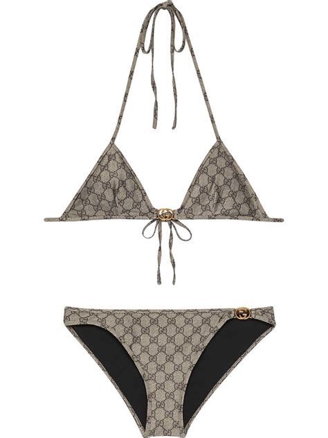 designer bikini gucci|Gucci bikini top.